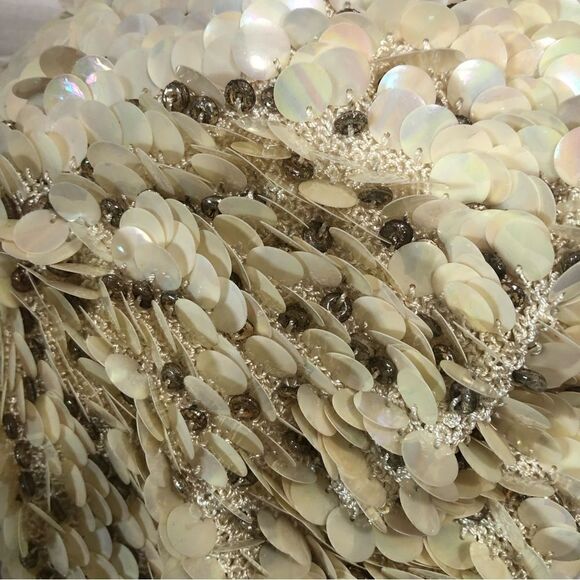 Vintage Handmade Beaded Sequin Beret Hat - Picture 4 of 9